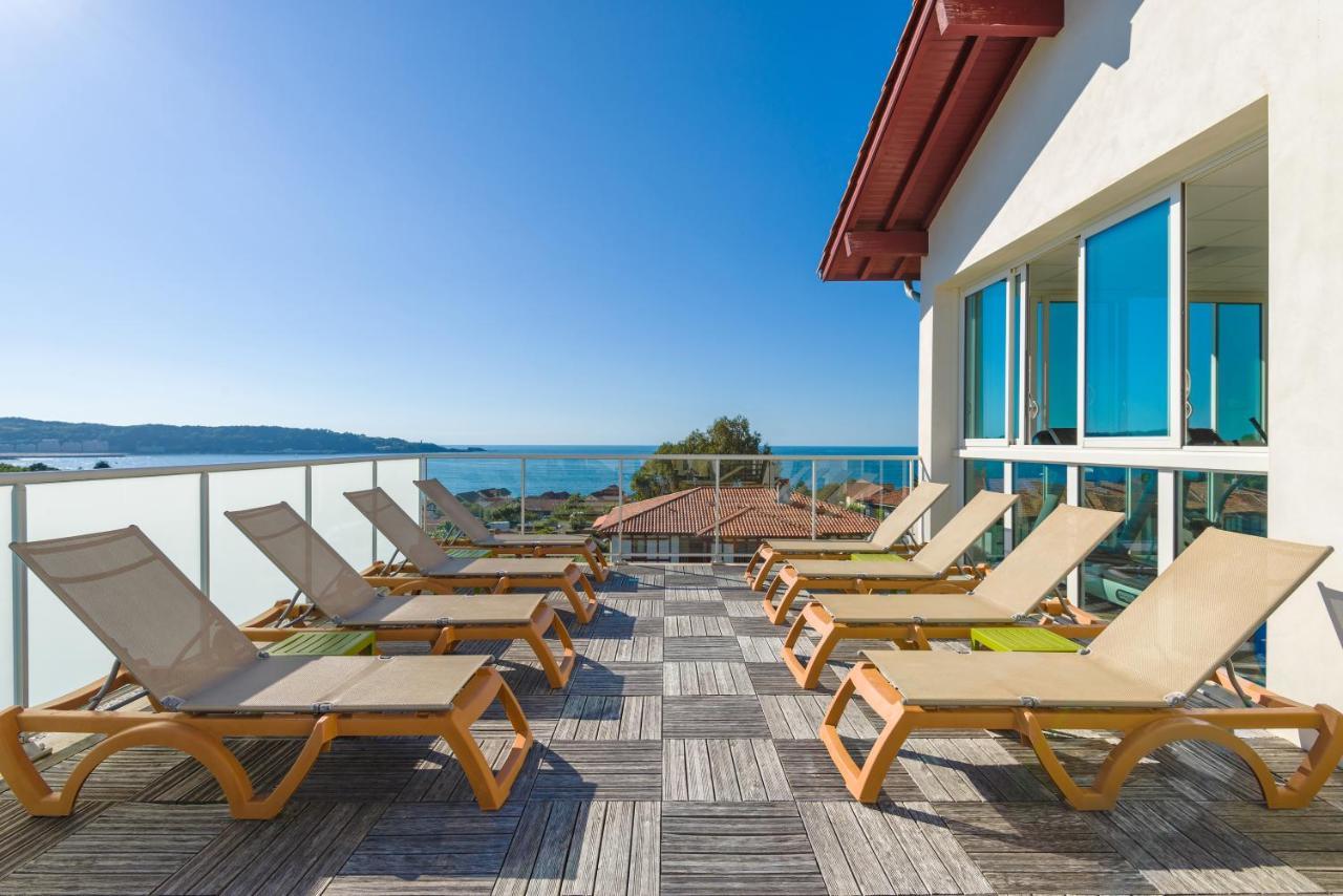 Azureva Hendaye Hotel Bagian luar foto